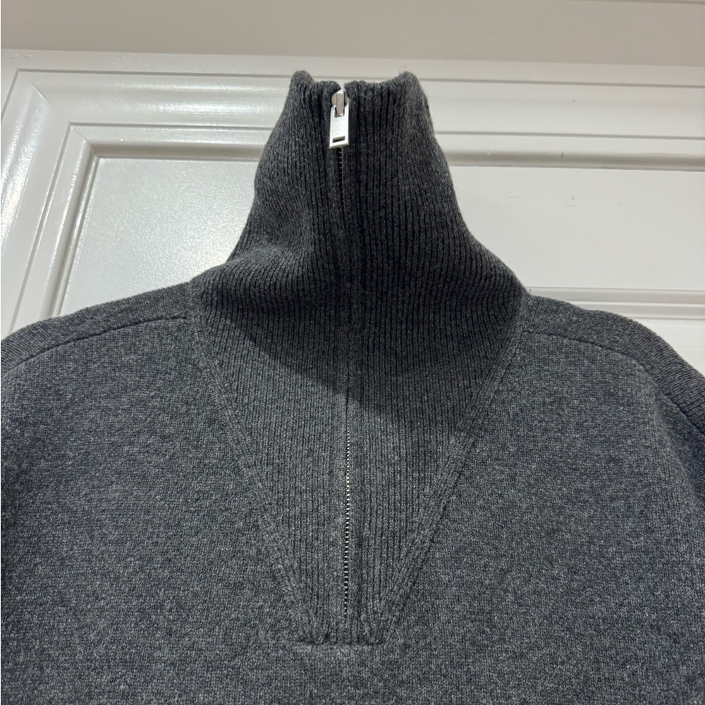Women's Charcoal Turtleneck Sweater